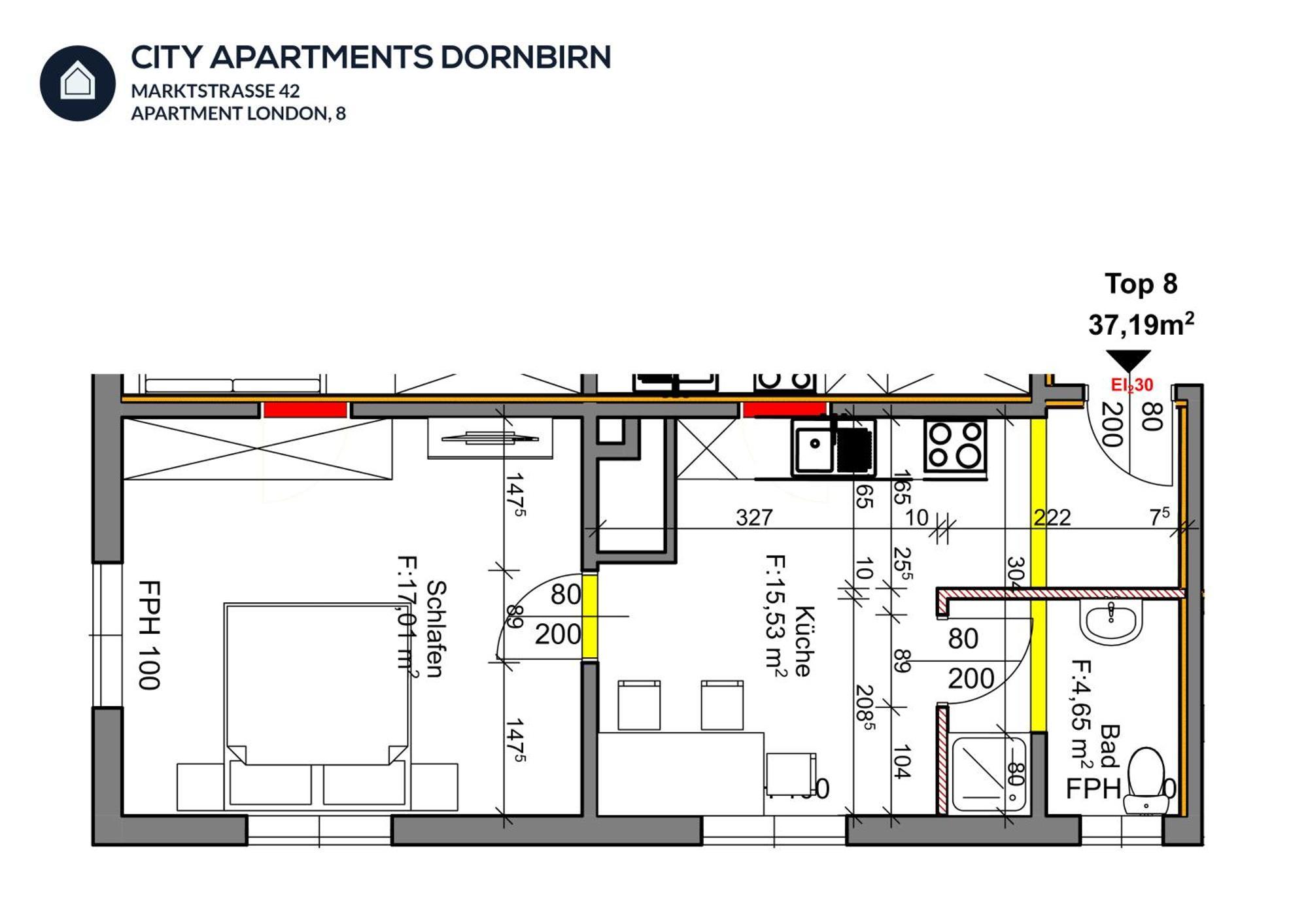 Modernes Stadtleben Im Gemuetlichen City Apartment Dornbirn, London 8 Exterior foto